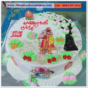 Bánh Sinh Nhật Mừng Thọ - OR42